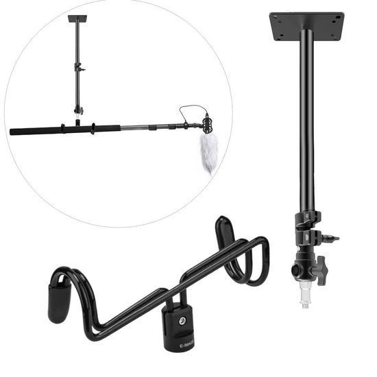 Suporte De Teto Para Vara Boom Microfone Estúdio E-image Bsa-01 Suporte De Teto Para Vara Boom Microfone Estúdio E-image Bsa-01