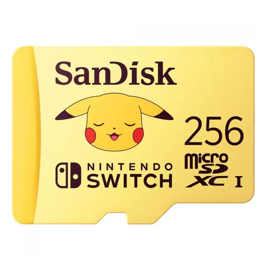 Cartão De Memória Sandisk 256gb Uhs-i Microsdxc Para Nintendo Switch Cartão De Memória Sandisk 256gb Uhs-i Microsdxc Para Nintendo Switch