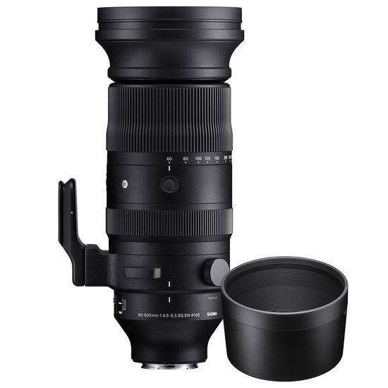 Objetiva Sigma 60-600mm F/4.5-6.3 Dg Dn Os Esportiva - Sony E Objetiva Sigma 60-600mm F/4.5-6.3 Dg Dn Os Esportiva - Sony E