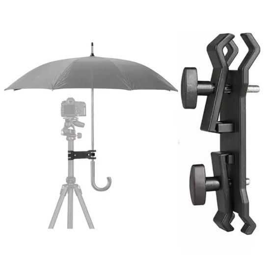 Suporte Guarda Chuva Para Tripé De Câmera Greika Ls-22 Suporte Guarda Chuva Para Tripé De Câmera Greika Ls-22