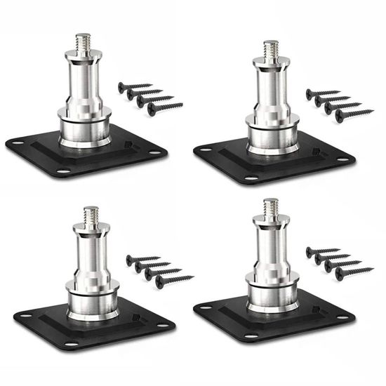 4 Suporte De Parede Teto Para Led Webcam Greika Com Rosca 1/4 spigot