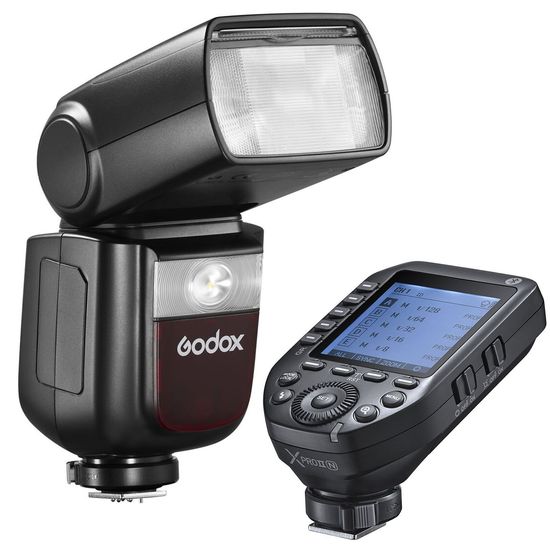 Flash Speedlight Godox V860III Ttl Hss + Rádio Flash Godox XproII Para Nikon Flash Speedlight Godox V860III Ttl Hss + Rádio Flash Godox XproII Para Nikon