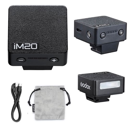 Flash Speedlight Godox Im20 Mini Para Câmeras Mirrorless E Dslr Flash Speedlight Godox Im20 Mini Para Câmeras Mirrorless E Dslr
