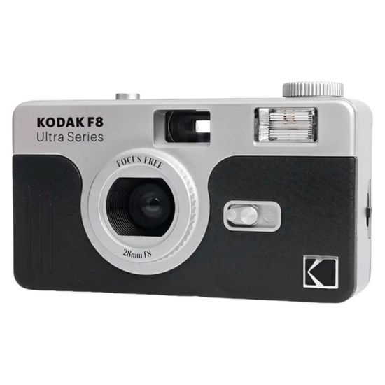 Câmera De Filme Analógica Reutilizável Kodak Ultra F8 135/35mm - Preta Câmera De Filme Analógica Reutilizável Kodak Ultra F8 135/35mm - Preta