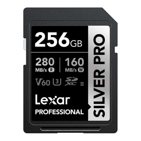 Cartão De Memória Lexar 256gb 280mb/s Sdxc Uhs-ii Silver Pro V60 Cartão De Memória Lexar 256gb 280mb/s Sdxc Uhs-ii Silver Pro V60