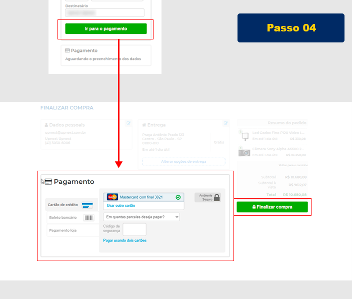 Como comprar - passo 04